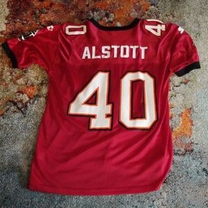 ORIGINAL STARTER 46/M XL ALSTOTT BUCCANEERS JERSEY